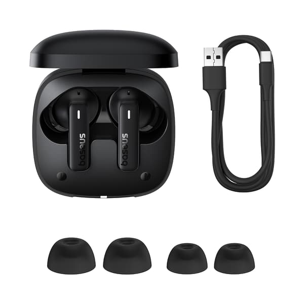 Bowie E19 TWS Trådløse In-Ear USB-C Hovedtelefoner - Sort