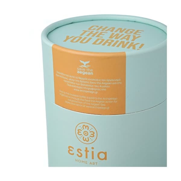 Bermuda Green 350 ml termosmugg med sugrör