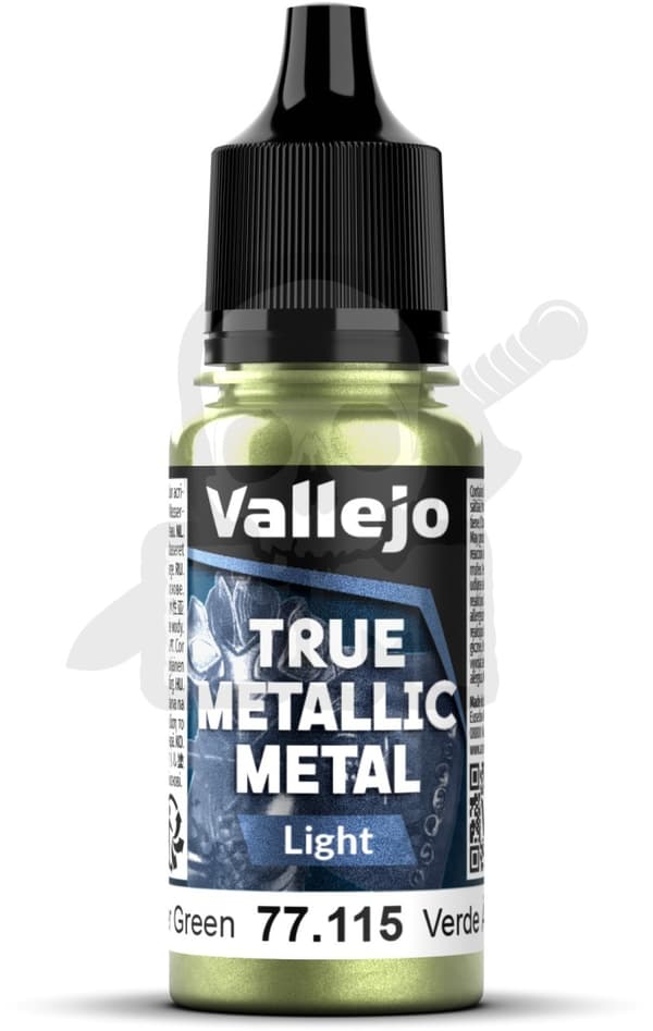 VALL-77115 True Metallic Amber Green 18ml