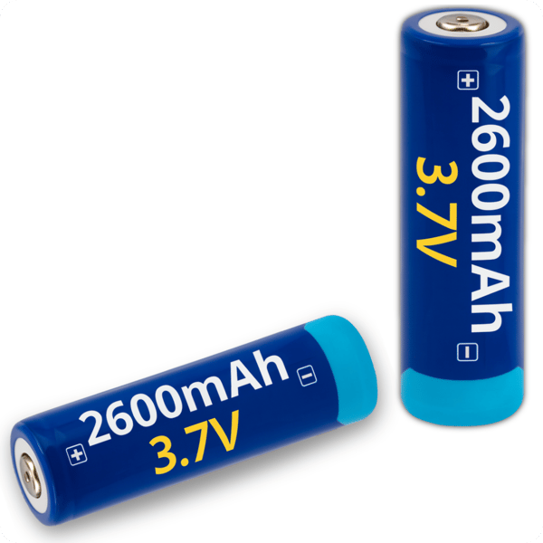 Batteri 18650 2600mAh 3,7V 9,62Wh