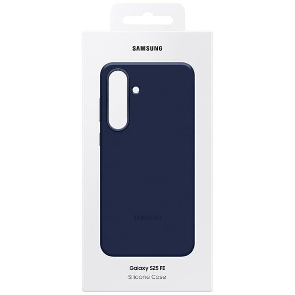 Samsung Silikone Etui til Galaxy S25 FE Mørkeblå
