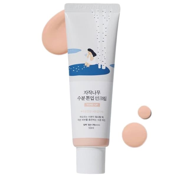 Round Lab Birch återfuktande ansiktskräm SPF50+ - 50 ml
