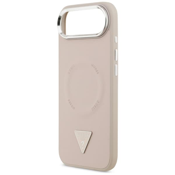 Guess Triangle Logo MagSafe-etui til iPhone Air, pink