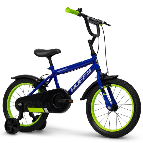 Huffy Pro Thunder 16-tums barncykel blågrön