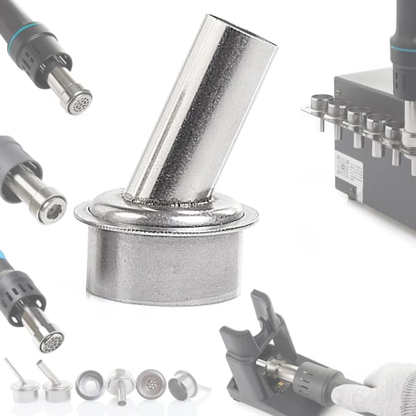 Varmluftdyse 45 grader, 12 mm til 861DW