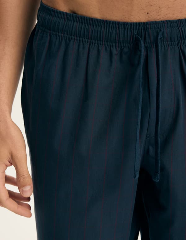 Alter Esotiq Homme herrpyjamasbyxor | marinblå M