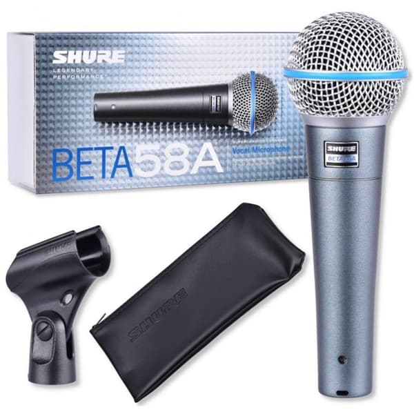 Shure Beta 58A - dynaaminen mikrofoni