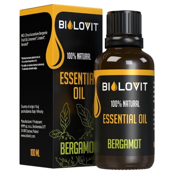 Bilovit - Bergamott eterisk olja 100ml