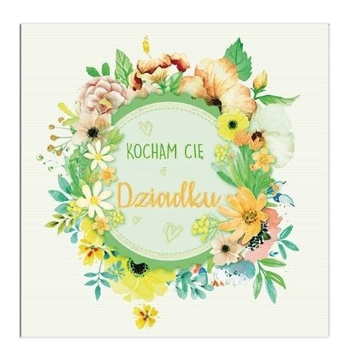 KW Kort Bedstefars Blomsterkrans