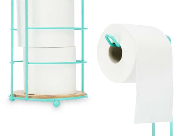 Mintunvihreä wc-paperiteline