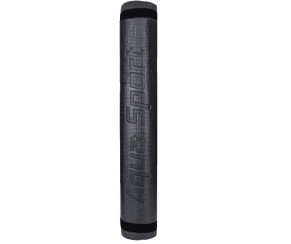 Aqua-Sport Powerstretch Pro yogamåtte, sort PVC