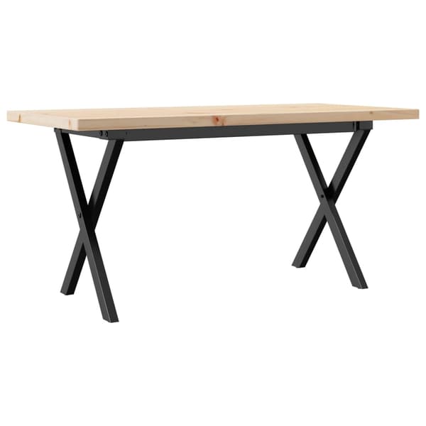 vidaXL Soffbord med X-formade ben 100x50x45,5 cm