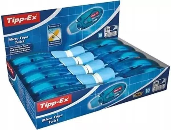 Tipp-Ex Micro Tape Twist blå concealer (10 st)
