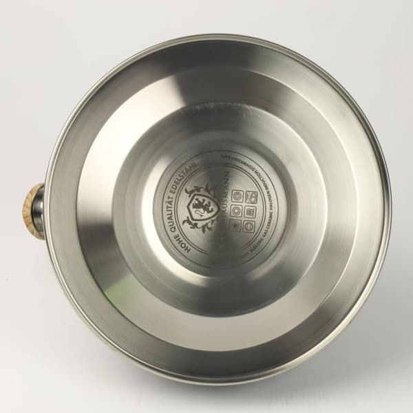 Albert elkedel i rustfrit stål, sort, 3L, Hausmann