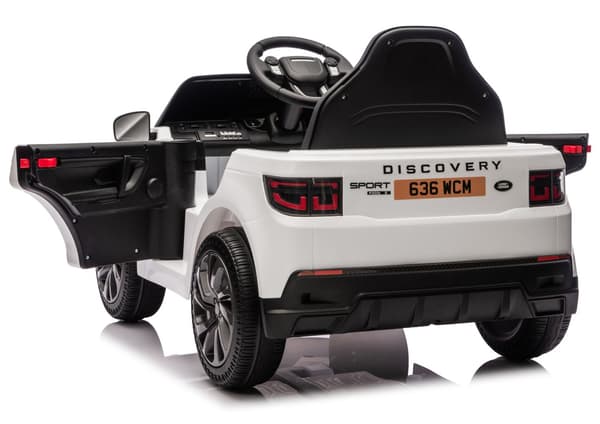 Land Rover Discovery DLS-K06 Vit batteridriven bil