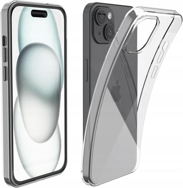 iPhone 15 Plus-skal Transparent TPU