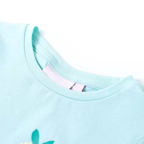 Børne-T-shirt, blå, 116