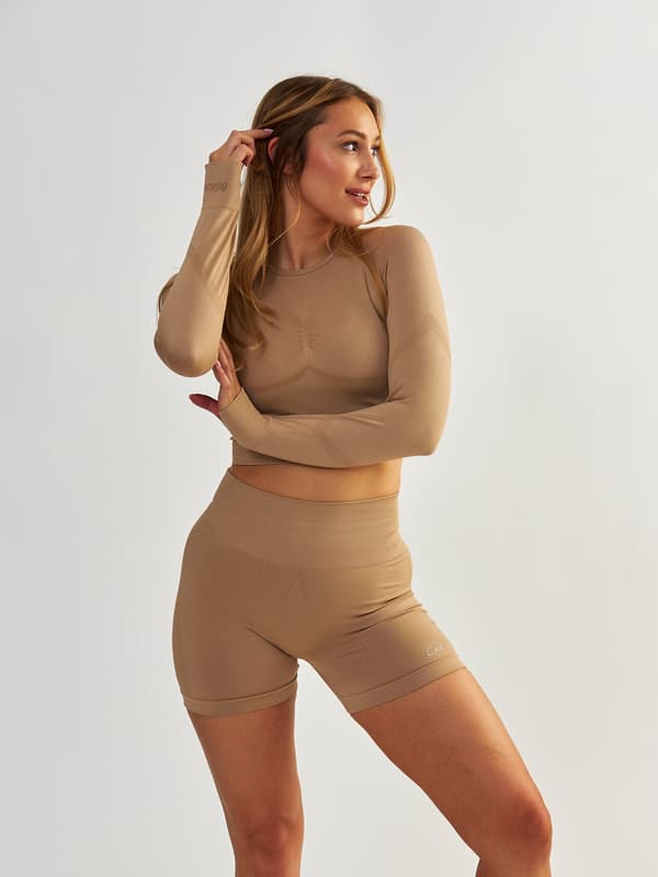 Shaping Shorts - Power Up! Caffè latte L