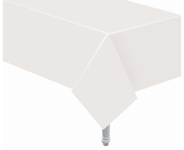 Hvid papirdug 132x183cm