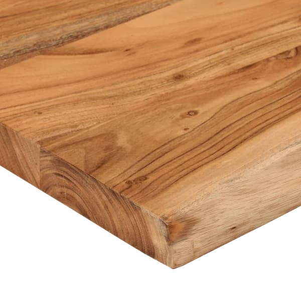 vidaXL bordplade, 90x40x3,8 cm, rektangulær, massivt akacietræ