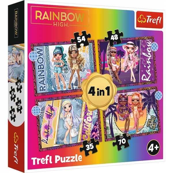 34614 "4-i-1 Modedockor / MGA Rainbow High