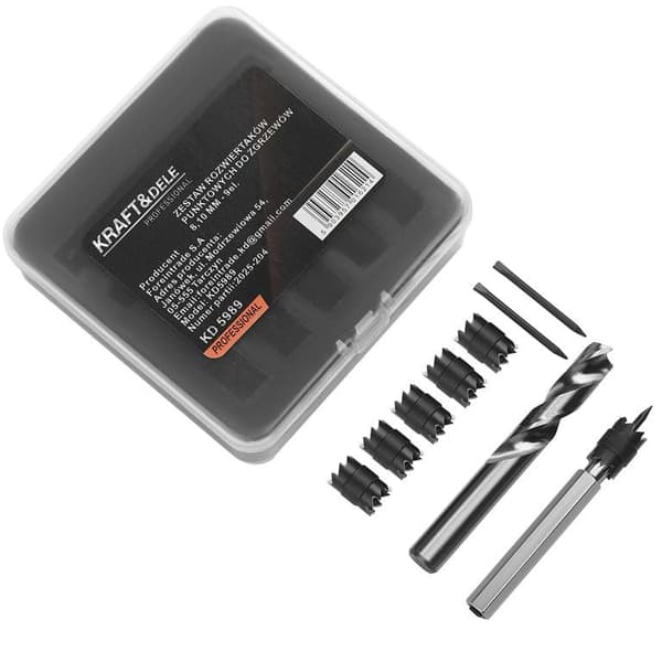 Sats med punktsvetsbrotschar 9 ELEMENT KD5989