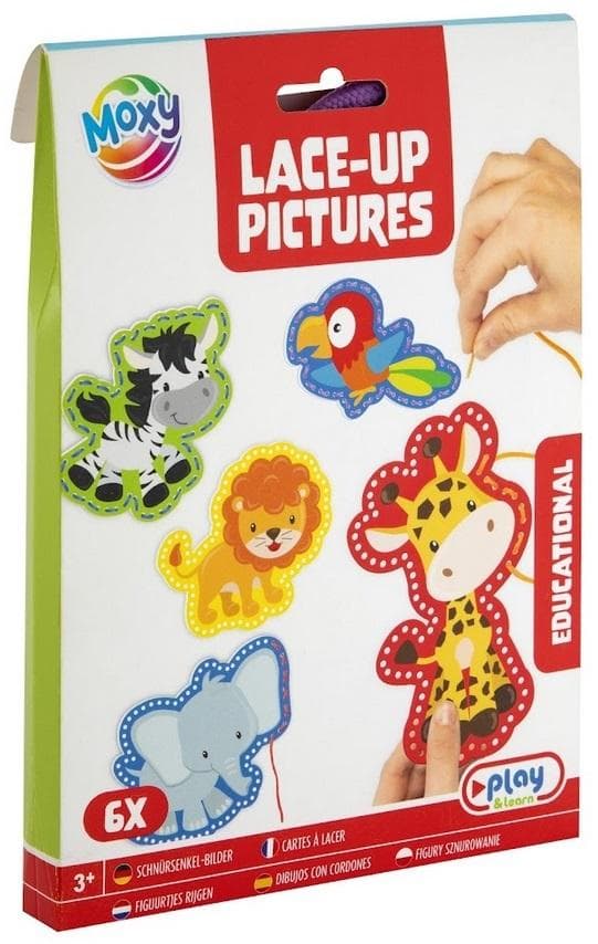 eläinpitsikuvion setti