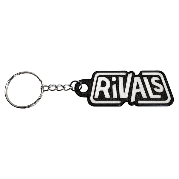 Roblox Rivals -avaimenperä mustavalkoinen