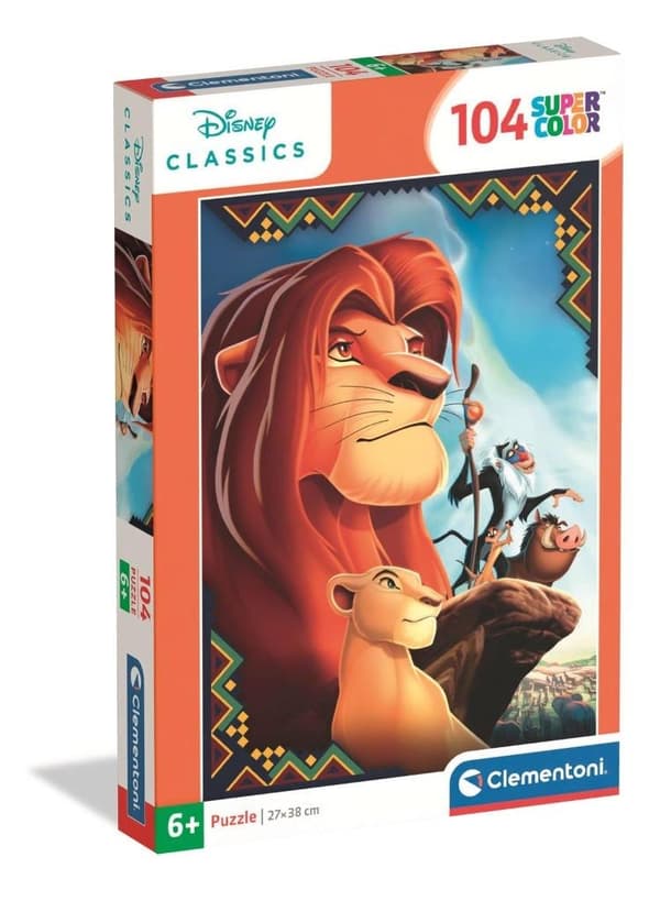 Puzzle 104 Super Color Leijonakuningas