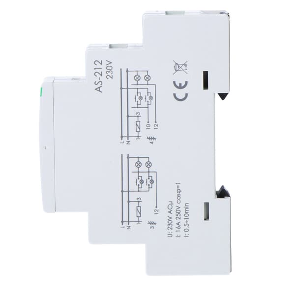 Trappeafbryder AS-212 Un=230V, I=16A, 1 modul