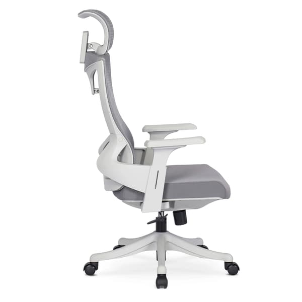 CARET 2 Ergonomisk Drejelig Kontorstol Ventileret Grå Moderne