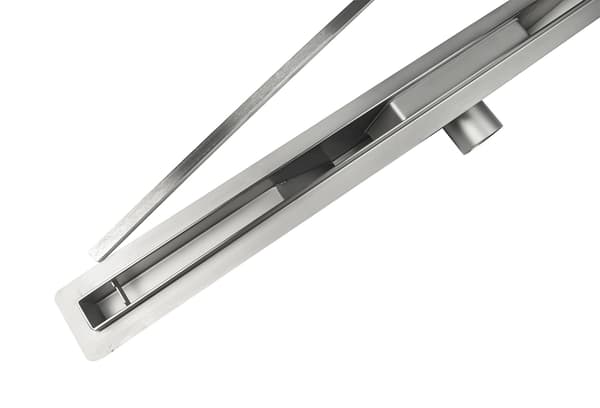Virgo Slim 60 forkromet lineært afløb Besco