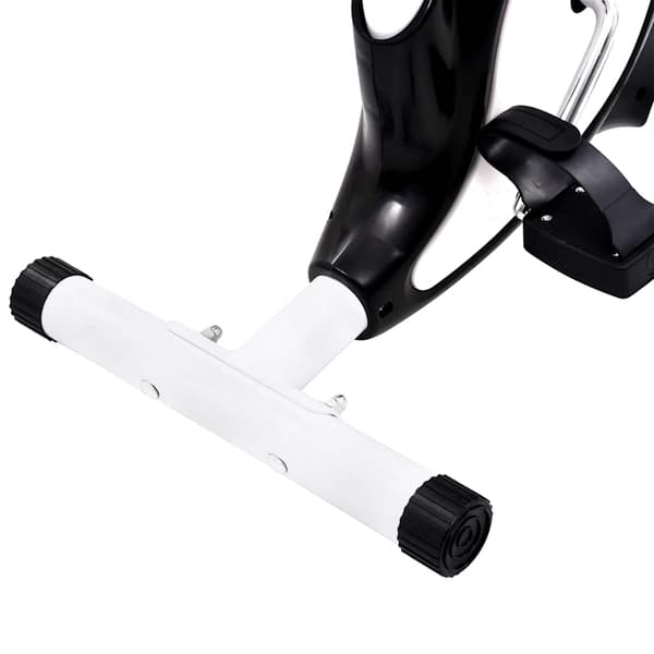 vidaXL motionscykel med modstandsbånd, sort