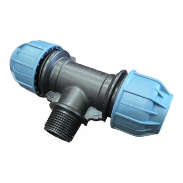PE-T-stykke 32-3/4``M-32