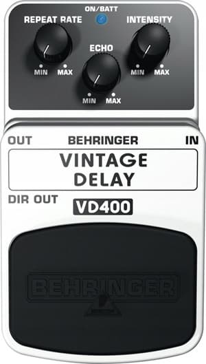 Behringer vintage delay VD400 - gitarreffekt