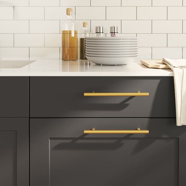 vidaXL skabsgreb, 20 stk., guld, 160 mm, rustfrit stål