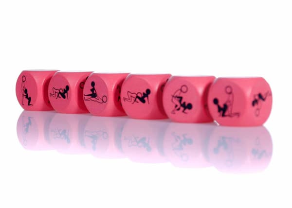 Leksakskärlekskub 25mm ROSA - 1 styck