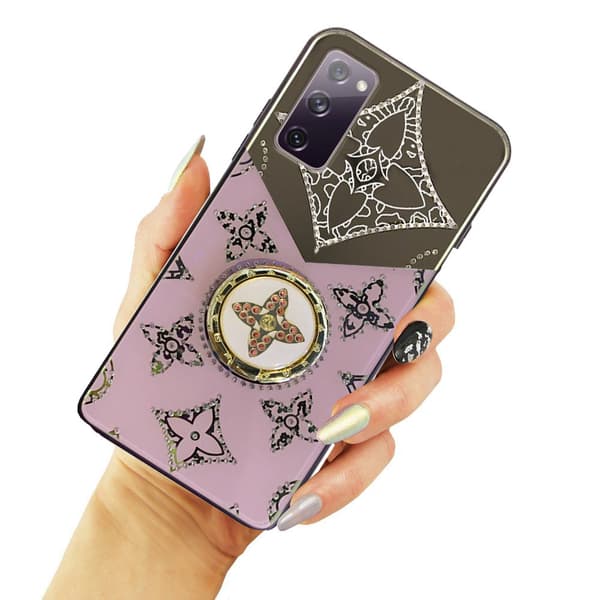 Moderigtigt cover til Samsung Galaxy S20 FE, lilla