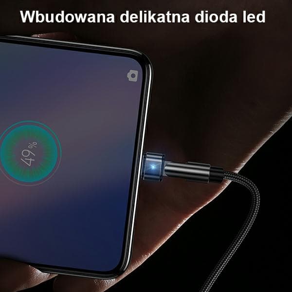 USAMS Flätad svängbar kabel U60 2AmicroUSB grön/grön 1m SJ478USB02 (US-SJ478)
