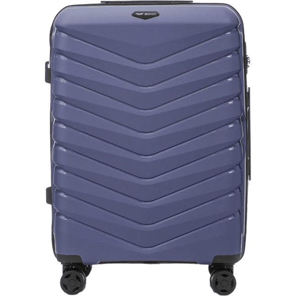 Mellemstor kuffert Wings PHOENIX 2.0 polypropylen 24" BLÅ
