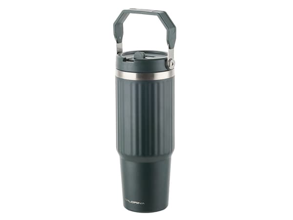 MUKI TERMOKOP I RUSTFRIT STÆRK 890 ML GRØN