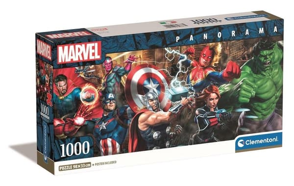 Puslespil 1000 Panorama Avengers
