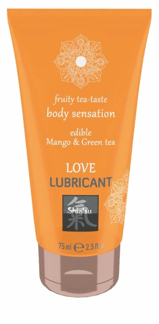 Love Glidecreme Mango & Grøn Te Spiselig Intim Gel 100 ml