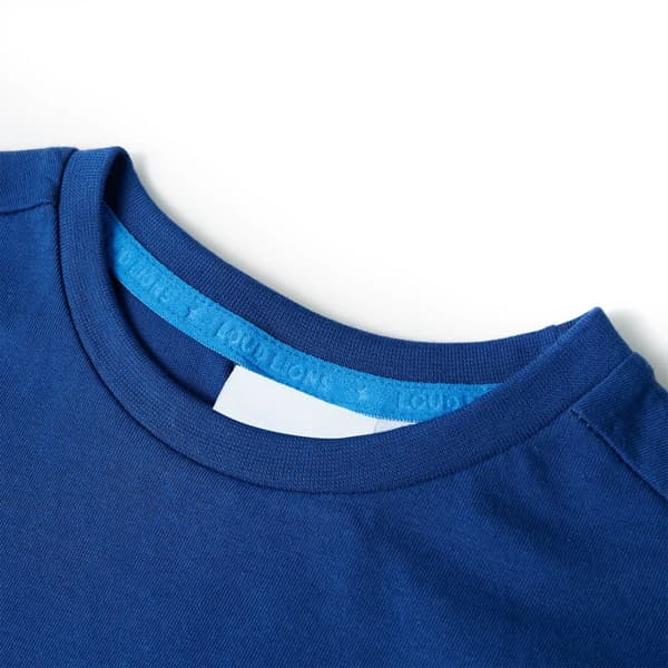 Børne-T-shirt, mørkeblå, 116