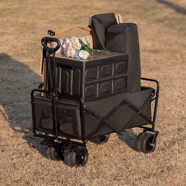 STOR HOPPVÄCKBAR STRANDVAGNBARNSTRAILER 120L