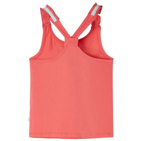 Børne tanktop, koral, 116