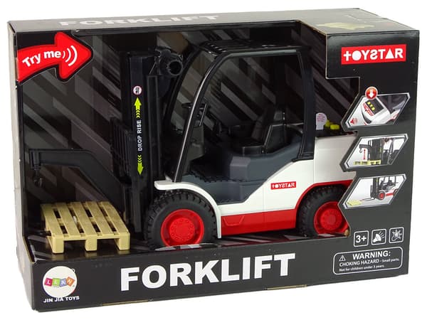 Gaffeltruck, der flytter gaffelpaller.