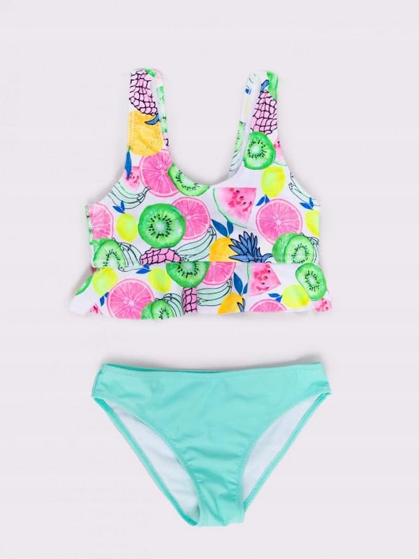 Todelt badedragt Neon Fruit Top flæse 92/98