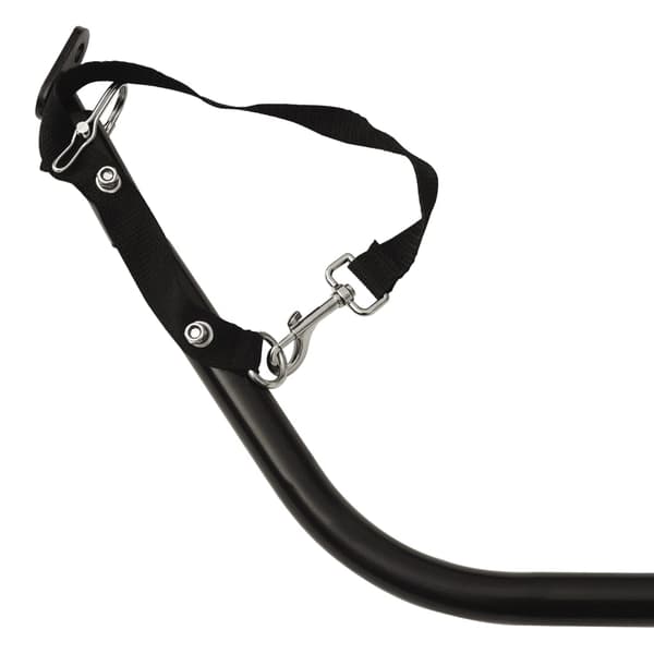 vidaXL cykelanhænger, sort, 126x63x34 cm, jern