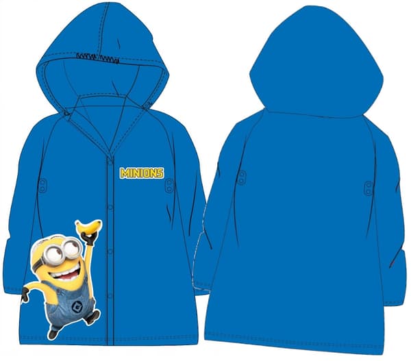 MINION REGNKÅPA BLÅ 110/116 D090o